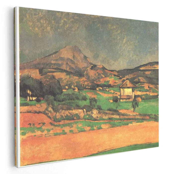 Plain by Mont Sainte-Victoire (1880) by Paul Cezanne