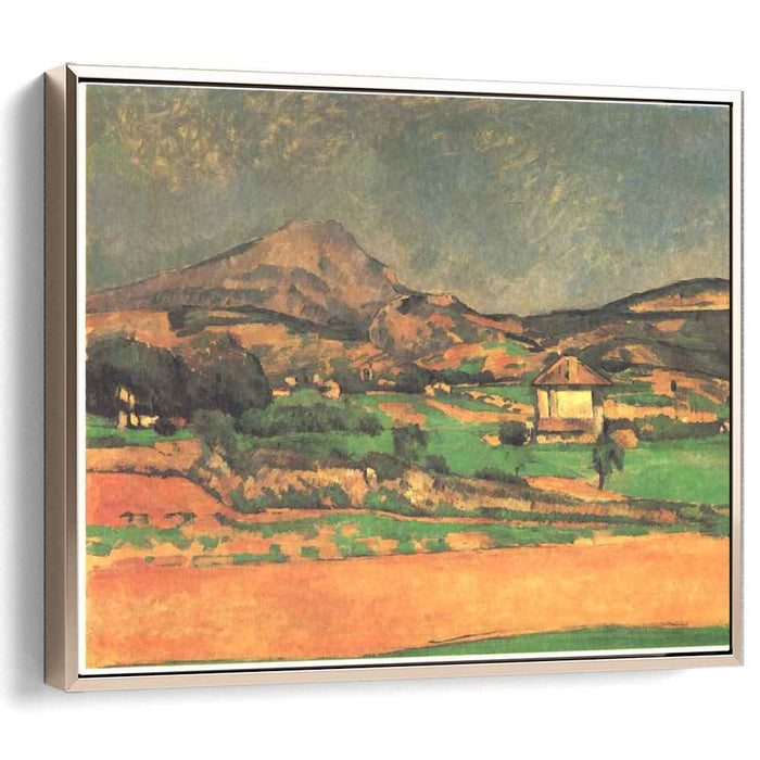 Plain by Mont Sainte-Victoire (1880) by Paul Cezanne
