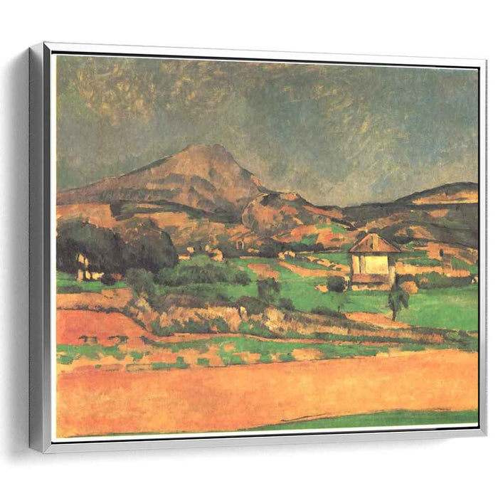 Plain by Mont Sainte-Victoire (1880) by Paul Cezanne