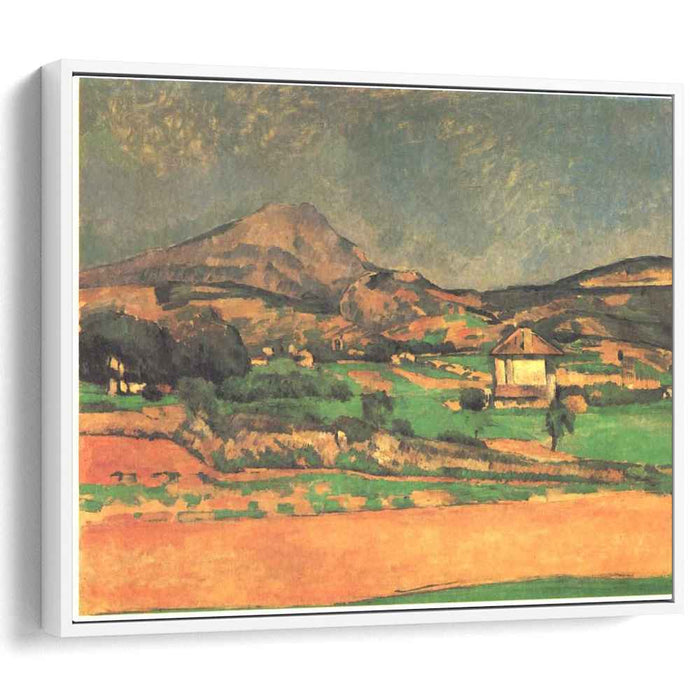 Plain by Mont Sainte-Victoire (1880) by Paul Cezanne