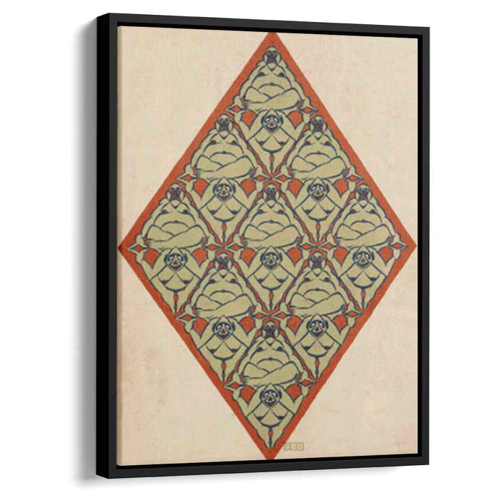 Plane Filling Motif with Human Figures (1921) by M.C. Escher