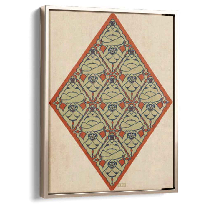 Plane Filling Motif with Human Figures (1921) by M.C. Escher