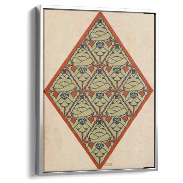 Plane Filling Motif with Human Figures (1921) by M.C. Escher