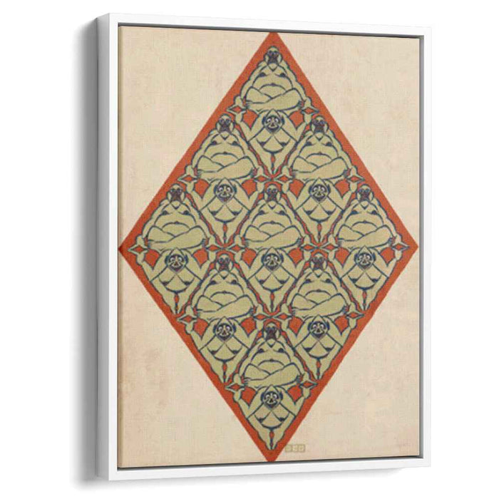 Plane Filling Motif with Human Figures (1921) by M.C. Escher