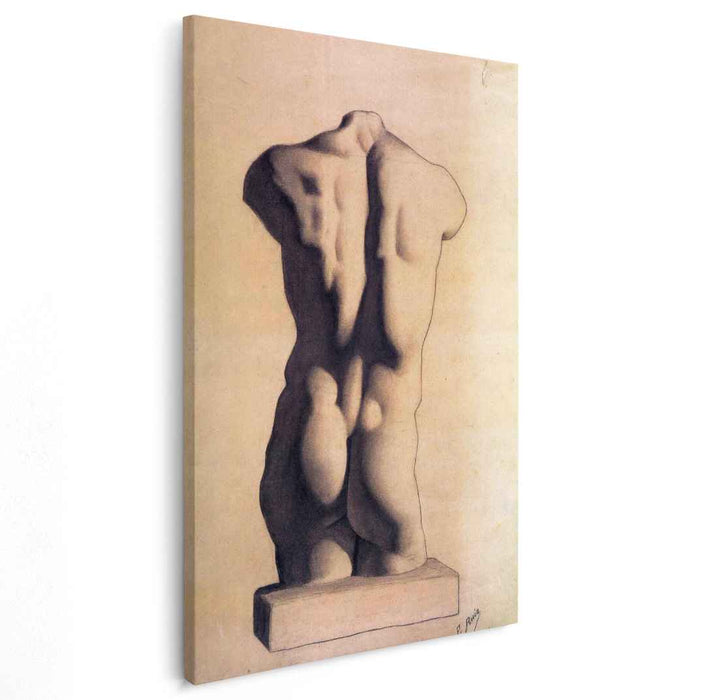 Plaster male torso (1893) by Pablo Picasso