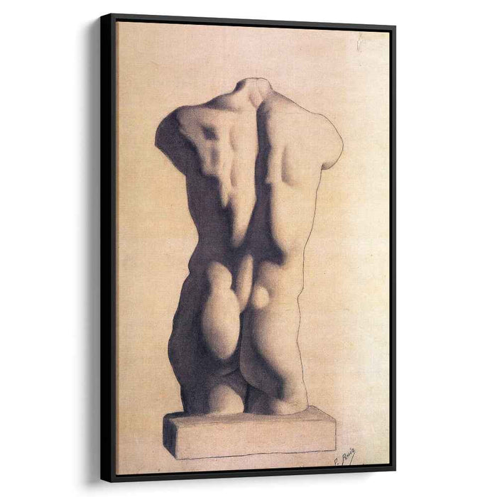 Plaster male torso (1893) by Pablo Picasso