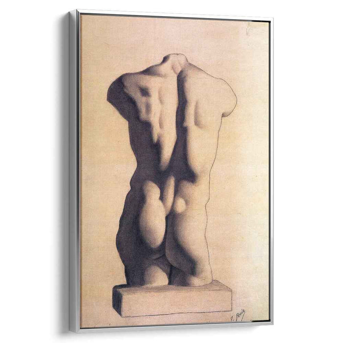 Plaster male torso (1893) by Pablo Picasso