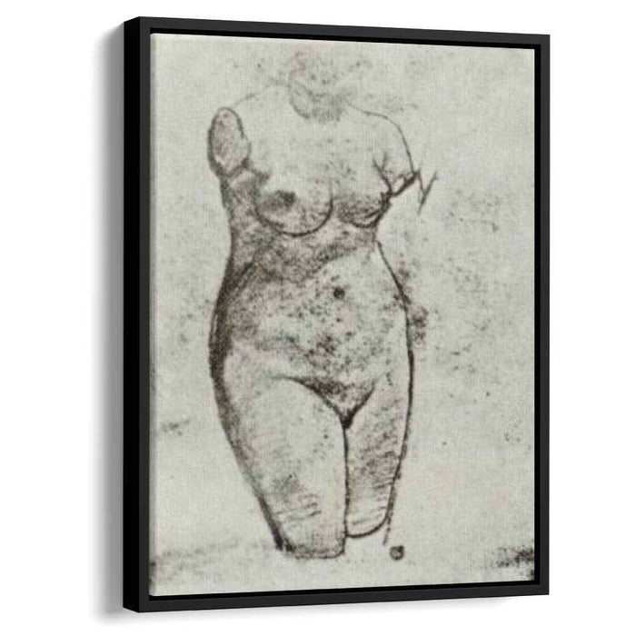 Plaster Torso of a Woman (1886) by Vincent van Gogh