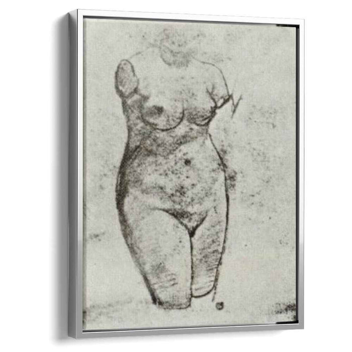 Plaster Torso of a Woman (1886) by Vincent van Gogh