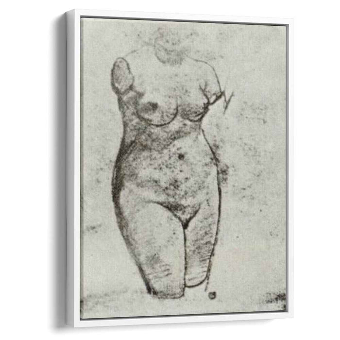 Plaster Torso of a Woman (1886) by Vincent van Gogh