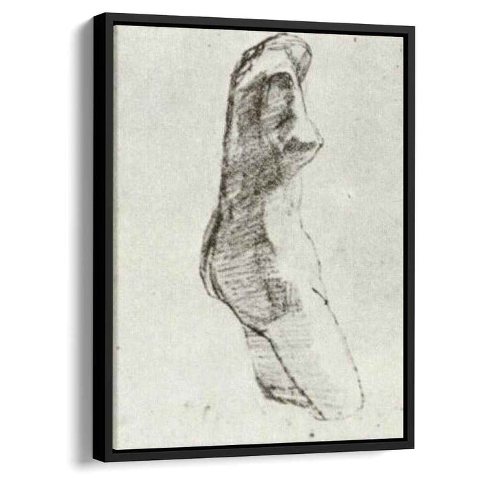 Plaster Torso of a Woman, Seen from the Side by Vincent van Gogh