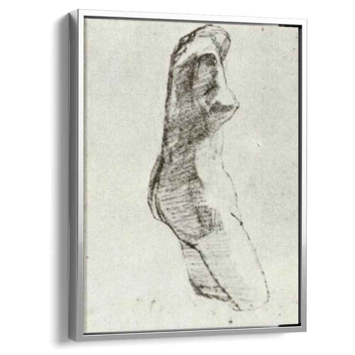 Plaster Torso of a Woman, Seen from the Side by Vincent van Gogh