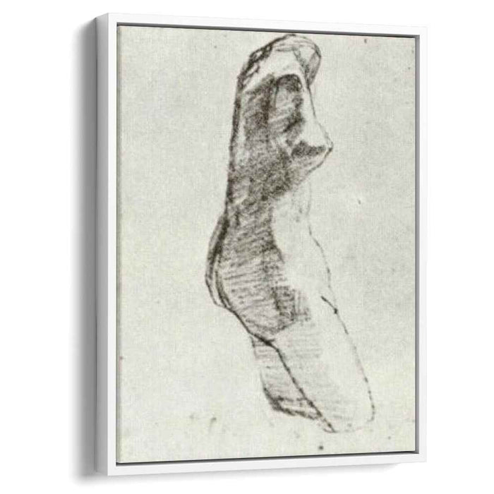 Plaster Torso of a Woman, Seen from the Side by Vincent van Gogh