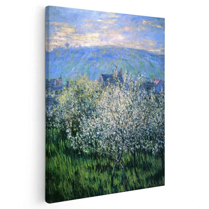 Plums Blossom (1879) by Claude Monet