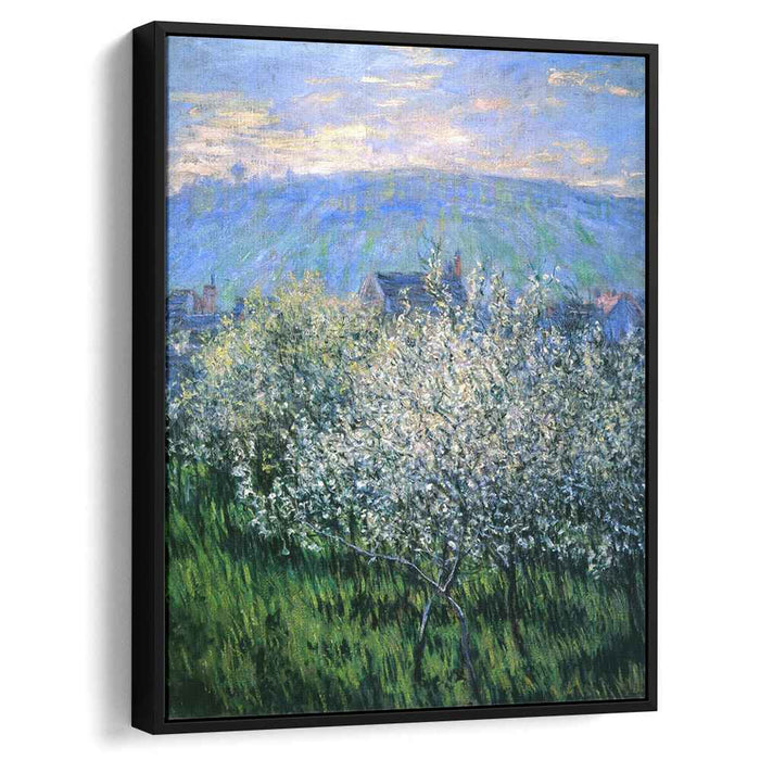Plums Blossom (1879) by Claude Monet
