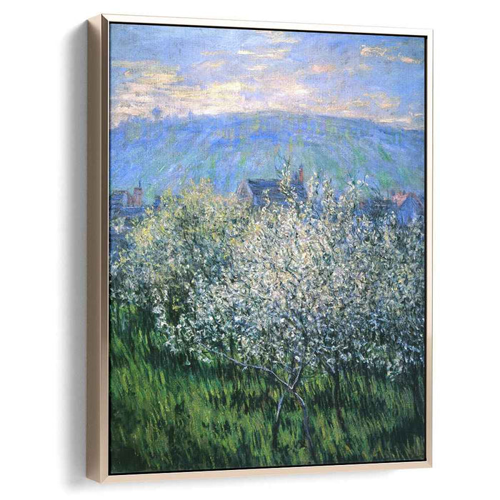 Plums Blossom (1879) by Claude Monet