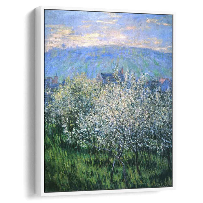 Plums Blossom (1879) by Claude Monet