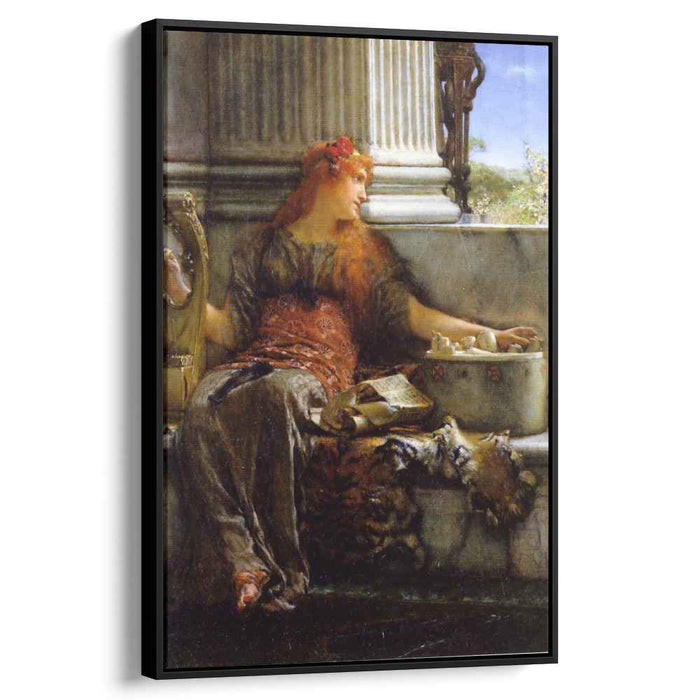 Poetry (1879) by Sir Lawrence Alma-Tadema