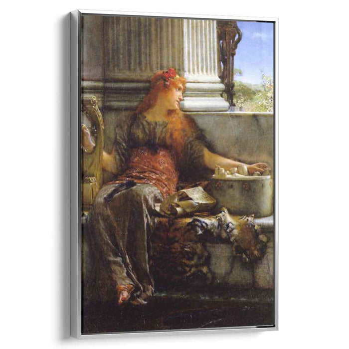 Poetry (1879) by Sir Lawrence Alma-Tadema