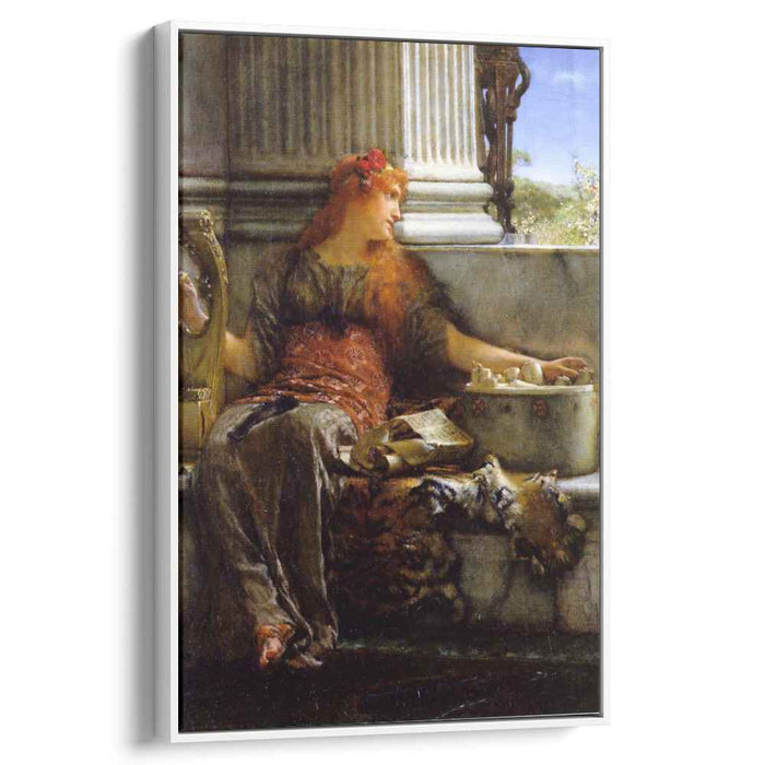 Poetry (1879) by Sir Lawrence Alma-Tadema