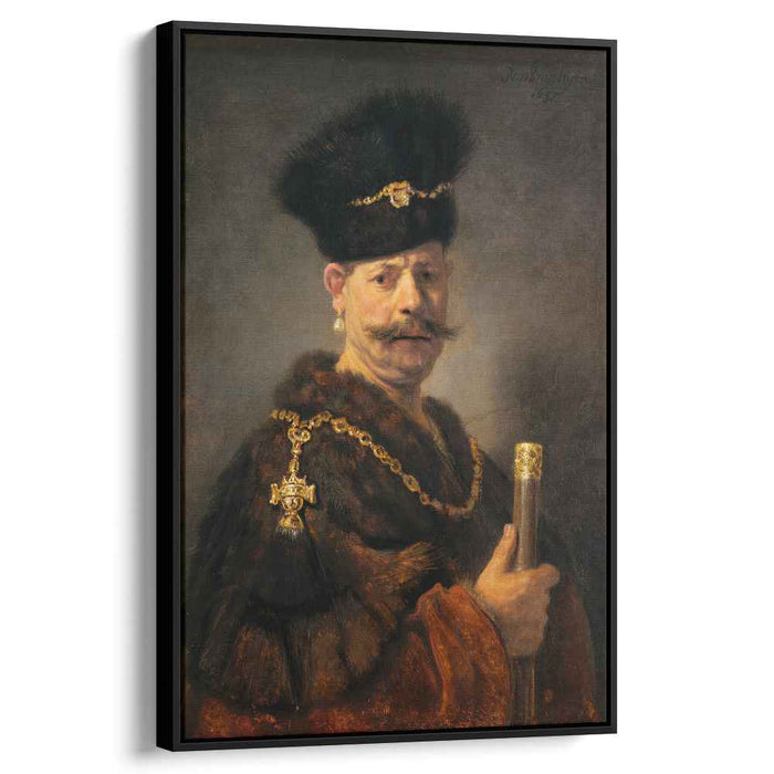Polish Nobleman (1637) by Rembrandt