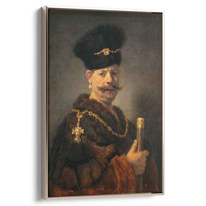 Polish Nobleman (1637) by Rembrandt