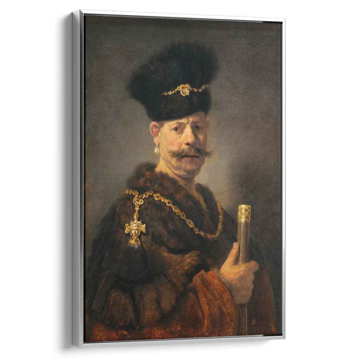 Polish Nobleman (1637) by Rembrandt