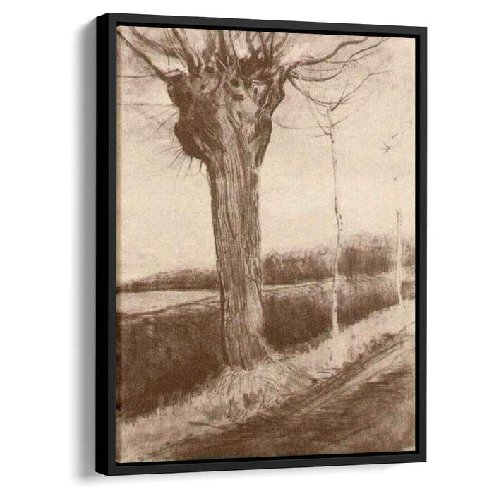 Pollard Willow (1881) by Vincent van Gogh