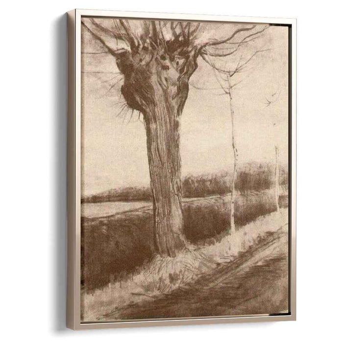 Pollard Willow (1881) by Vincent van Gogh