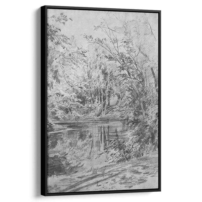 Pond by Ivan Shishkin