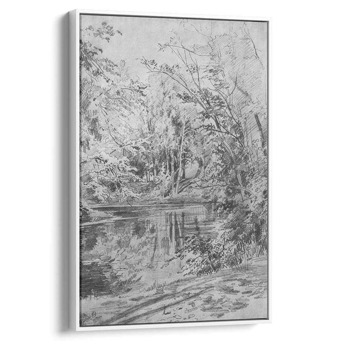 Pond by Ivan Shishkin