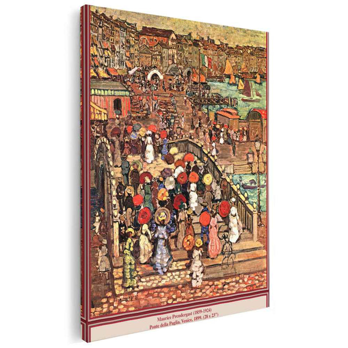 Ponte Della Paglia (1899) by Maurice Prendergast