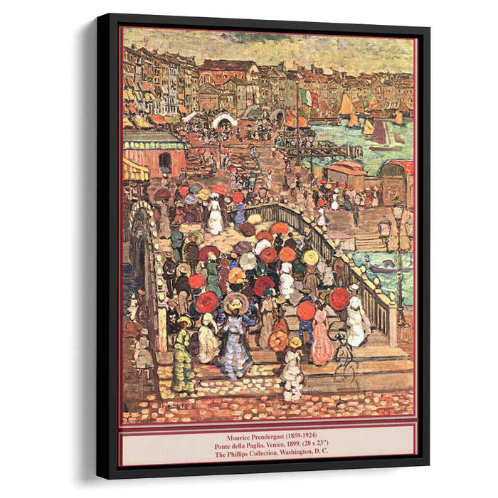 Ponte Della Paglia (1899) by Maurice Prendergast