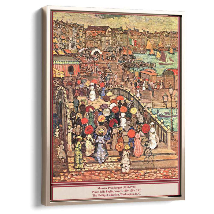 Ponte Della Paglia (1899) by Maurice Prendergast