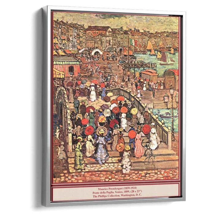 Ponte Della Paglia (1899) by Maurice Prendergast