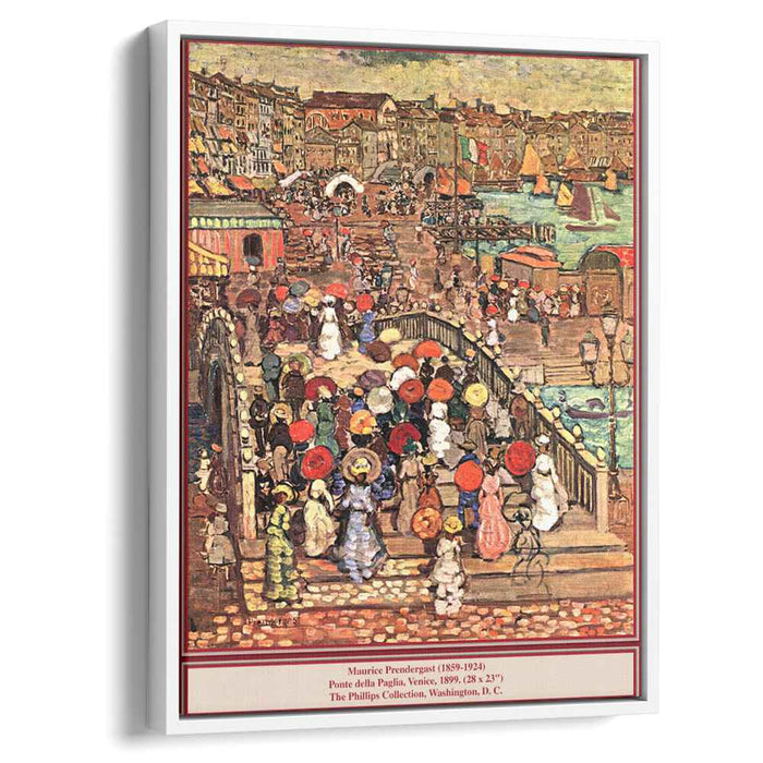 Ponte Della Paglia (1899) by Maurice Prendergast