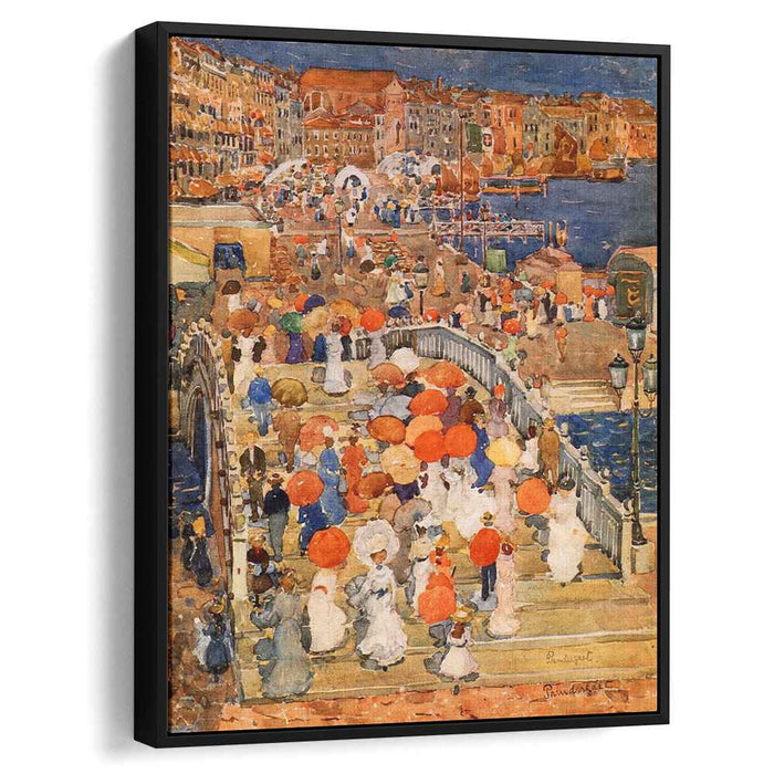 Ponte della Paglia (also known as Marble Bridge) (1899) by Maurice Prendergast