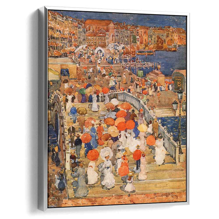 Ponte della Paglia (also known as Marble Bridge) (1899) by Maurice Prendergast