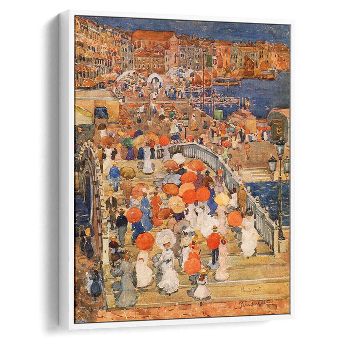 Ponte della Paglia (also known as Marble Bridge) (1899) by Maurice Prendergast