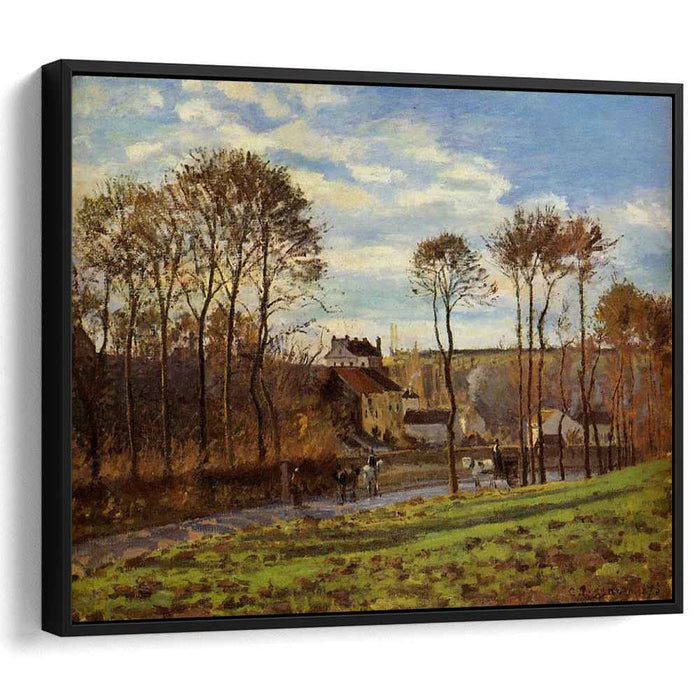 Pontoise, Les Mathurins by Camille Pissarro