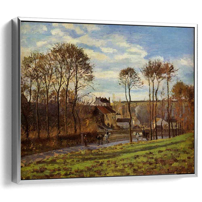Pontoise, Les Mathurins by Camille Pissarro