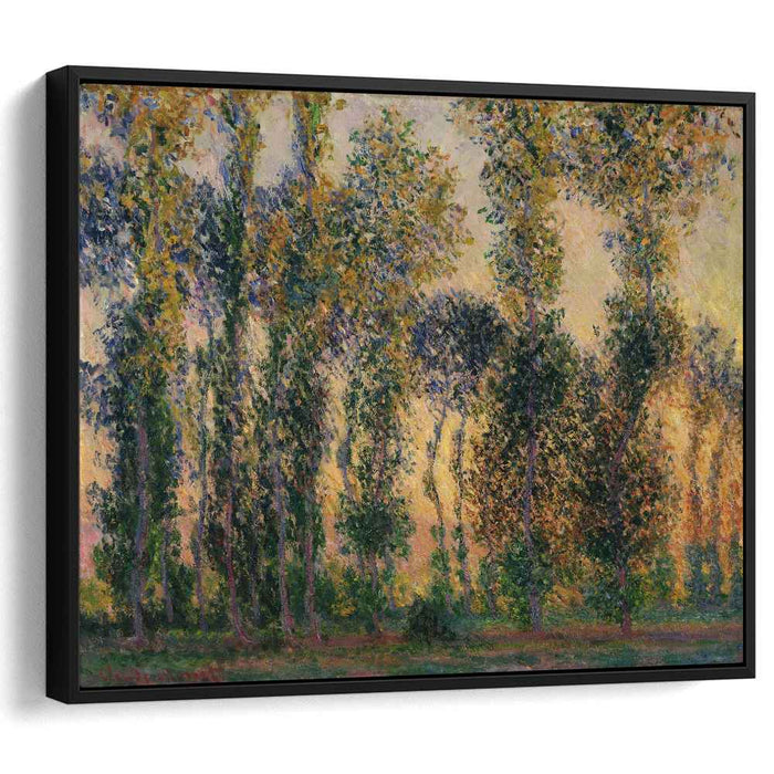 Poplars at Giverny (1888) by Claude Monet