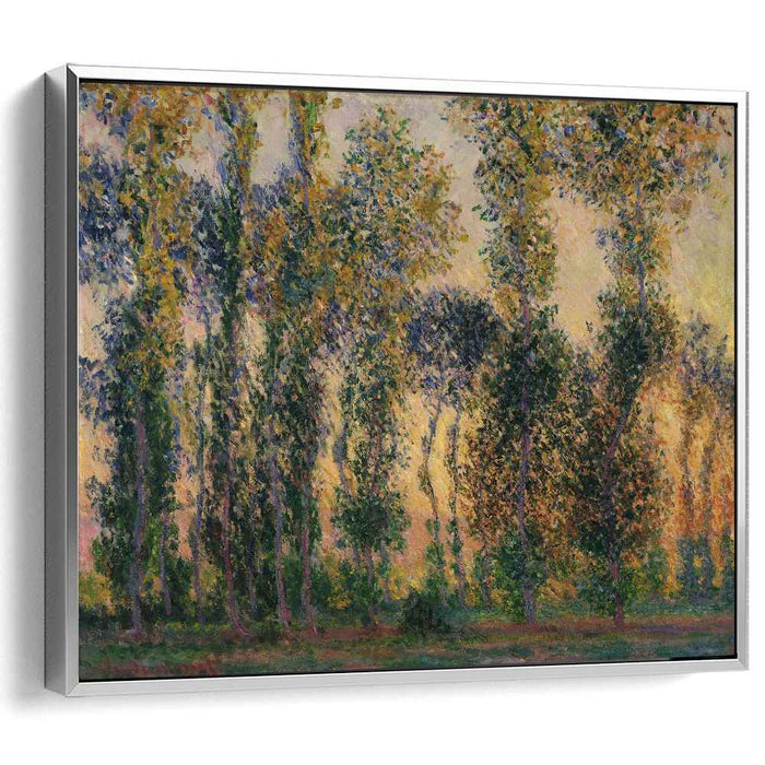 Poplars at Giverny (1888) by Claude Monet