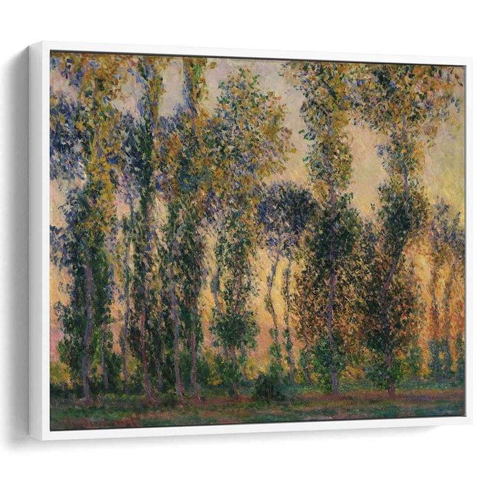 Poplars at Giverny (1888) by Claude Monet