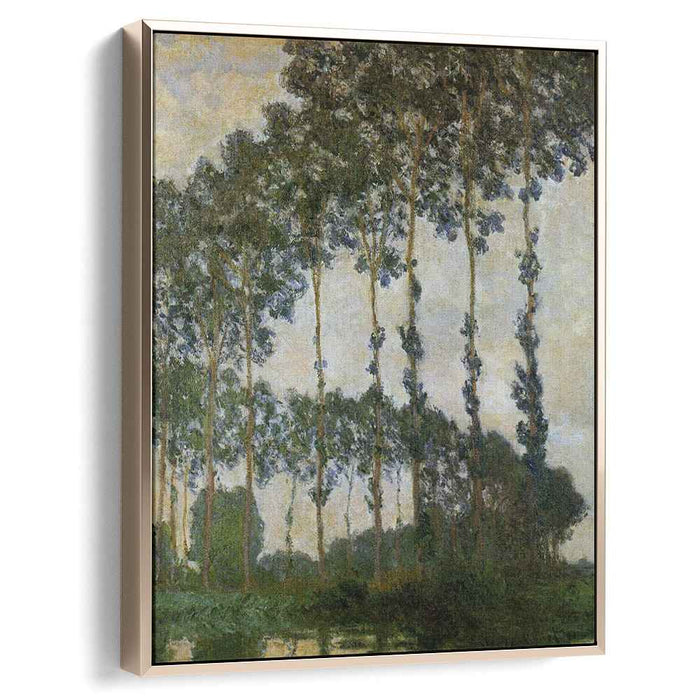 Poplars at Giverny (1891) by Claude Monet