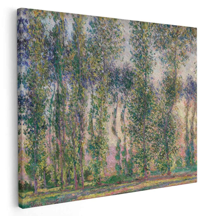 Poplars at Giverny (1887) by Claude Monet