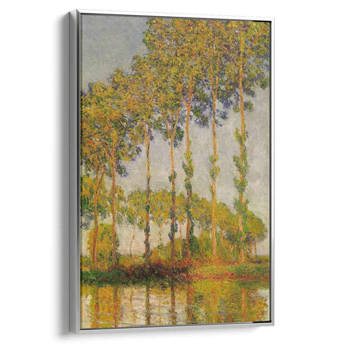 Poplars, Row in Autumn by Claude Monet