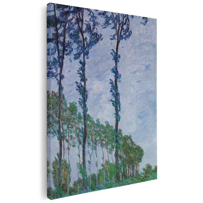 Poplars, Wind Effect by Claude Monet