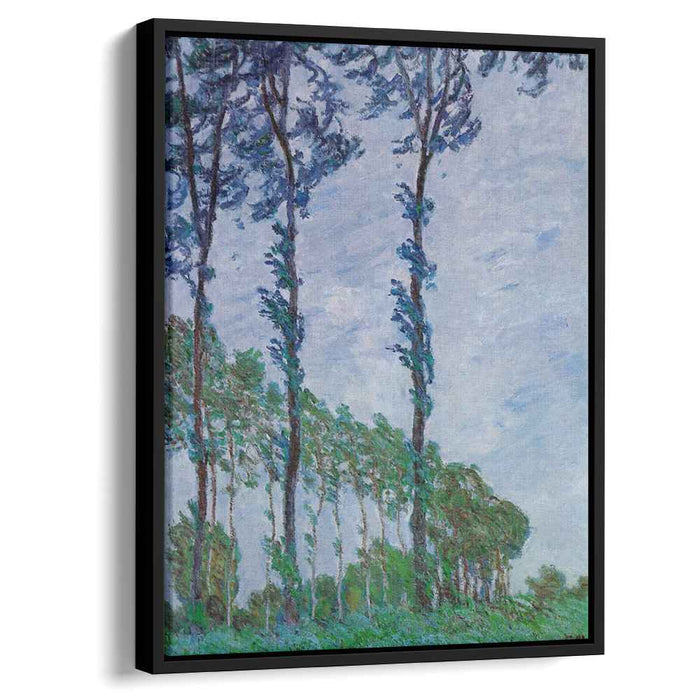 Poplars, Wind Effect by Claude Monet