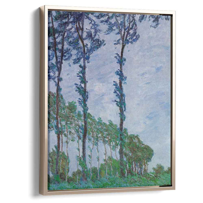 Poplars, Wind Effect by Claude Monet
